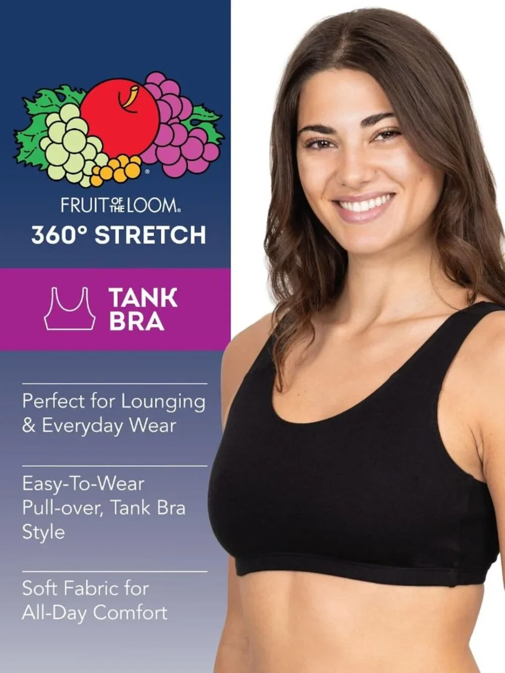 Comfortable Wireless Cotton Sports Bra Multi-Pack for Women - Soft & Breathable